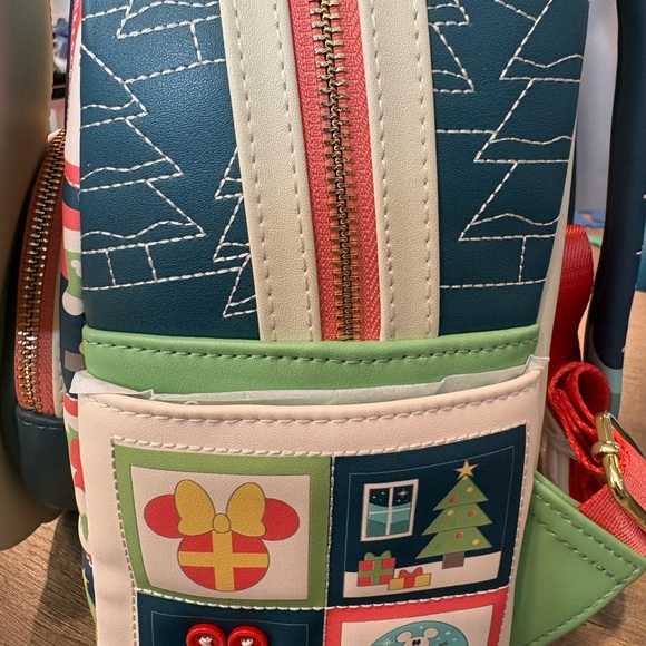 Loungefly Disney Mickey Mouse Backpack - Christmas - Picture 2 of 5